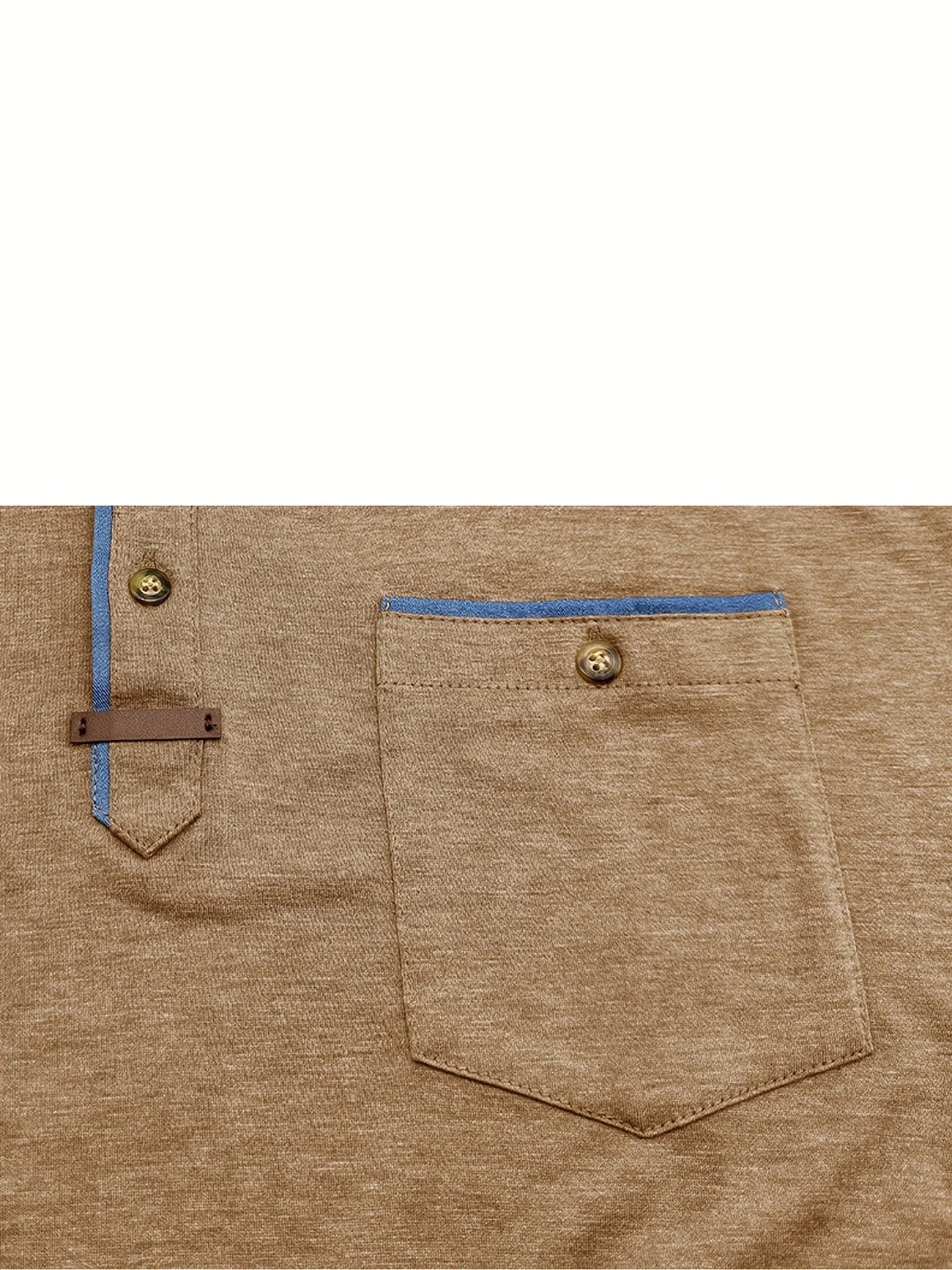 Saxon - Elegant Rund Hals T-shirt Med Lomme
