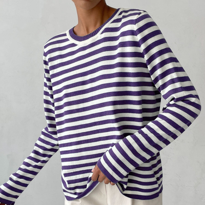 Dagmar™ | Elegantes gestreiftes Damen-T-Shirt - Olsen Official