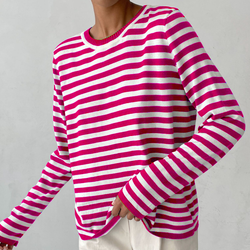 Dagmar™ | Elegantes gestreiftes Damen-T-Shirt - Olsen Official