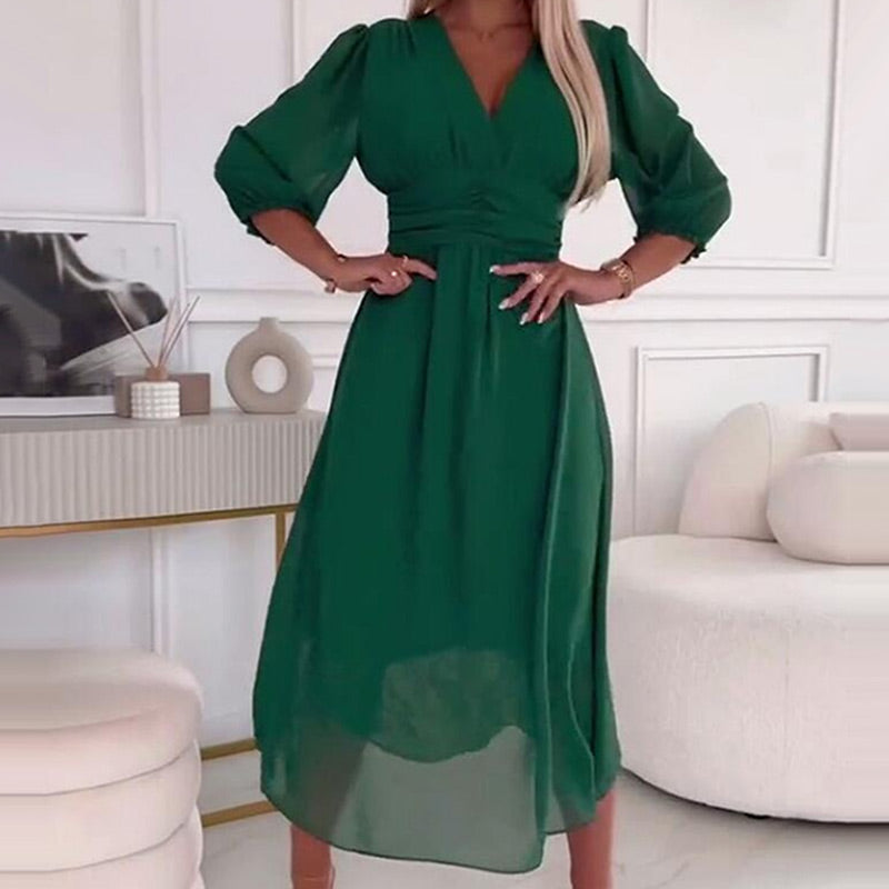 Leonie™ | Leichtes Chiffon-Sommerkleid