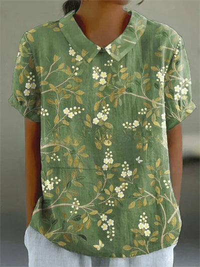 Inga | Stilfuld Casual Blomsterbluse