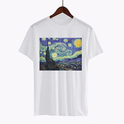Van Gogh Den Stjernespejlede Nat T-shirt - Olsen Official