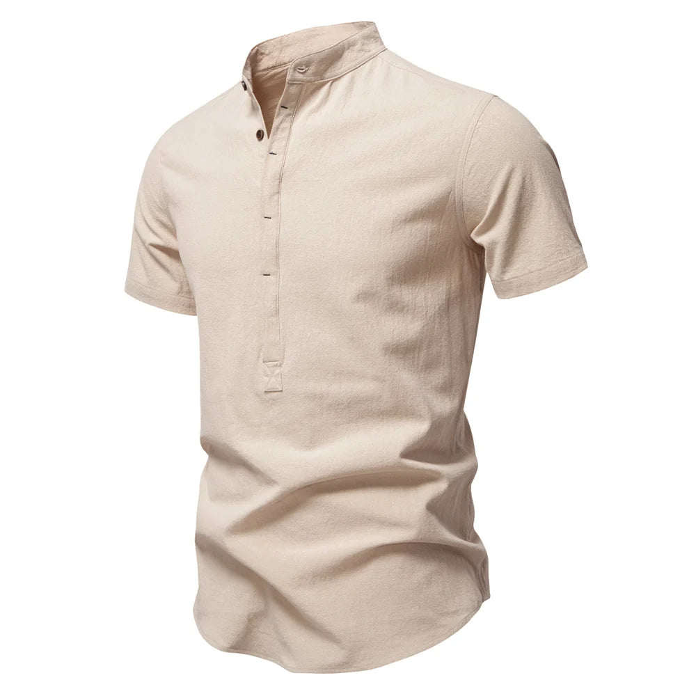 Bayshore Cotton Linen Softwear Skjorte