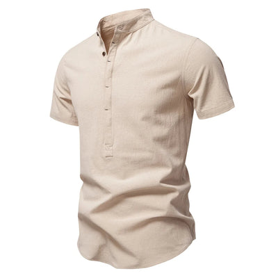 Bayshore Cotton Linen Softwear Skjorte