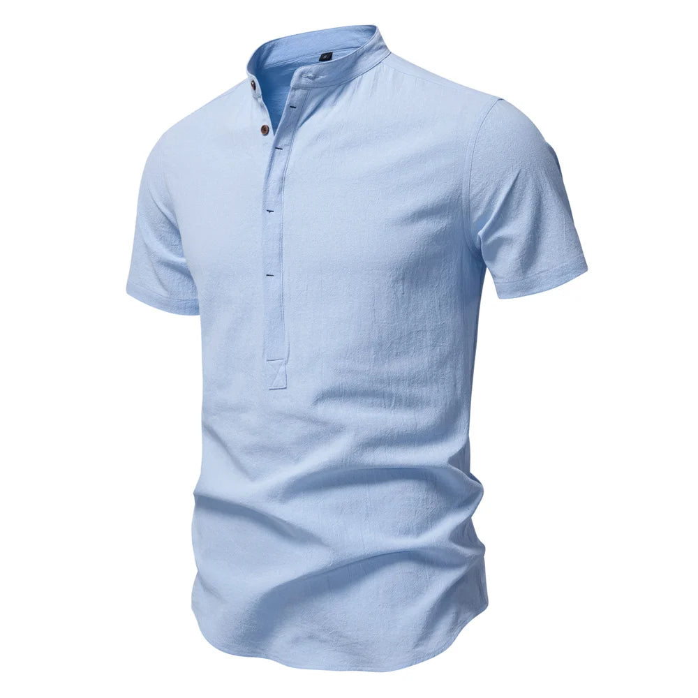 Bayshore Cotton Linen Softwear Skjorte