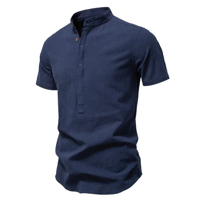 Bayshore Cotton Linen Softwear Skjorte