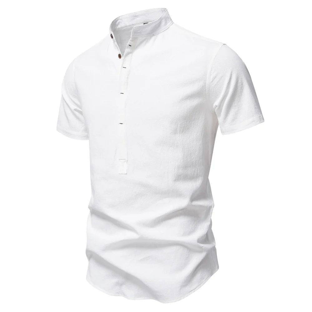 Bayshore Cotton Linen Softwear Skjorte