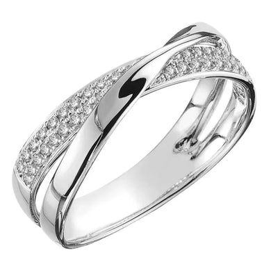 Aelira Solene Ring | Hvidguld