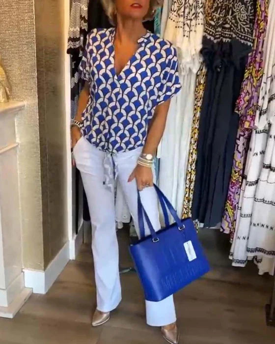 Orelia | Top mit Druck - Olsen Official