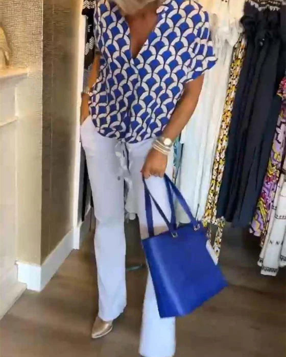 Orelia | Top mit Druck - Olsen Official