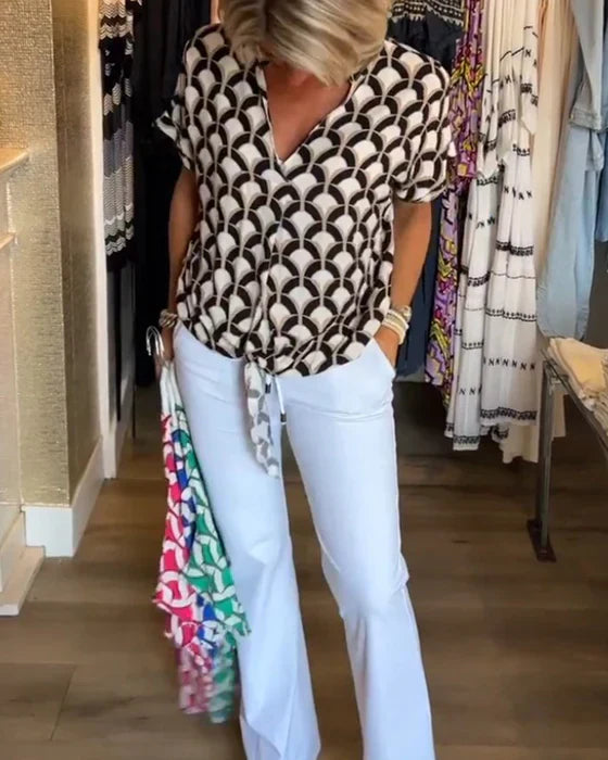 Orelia | Top mit Druck - Olsen Official