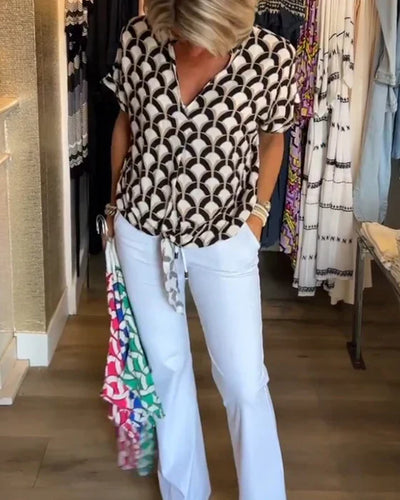 Orelia | Top mit Druck - Olsen Official