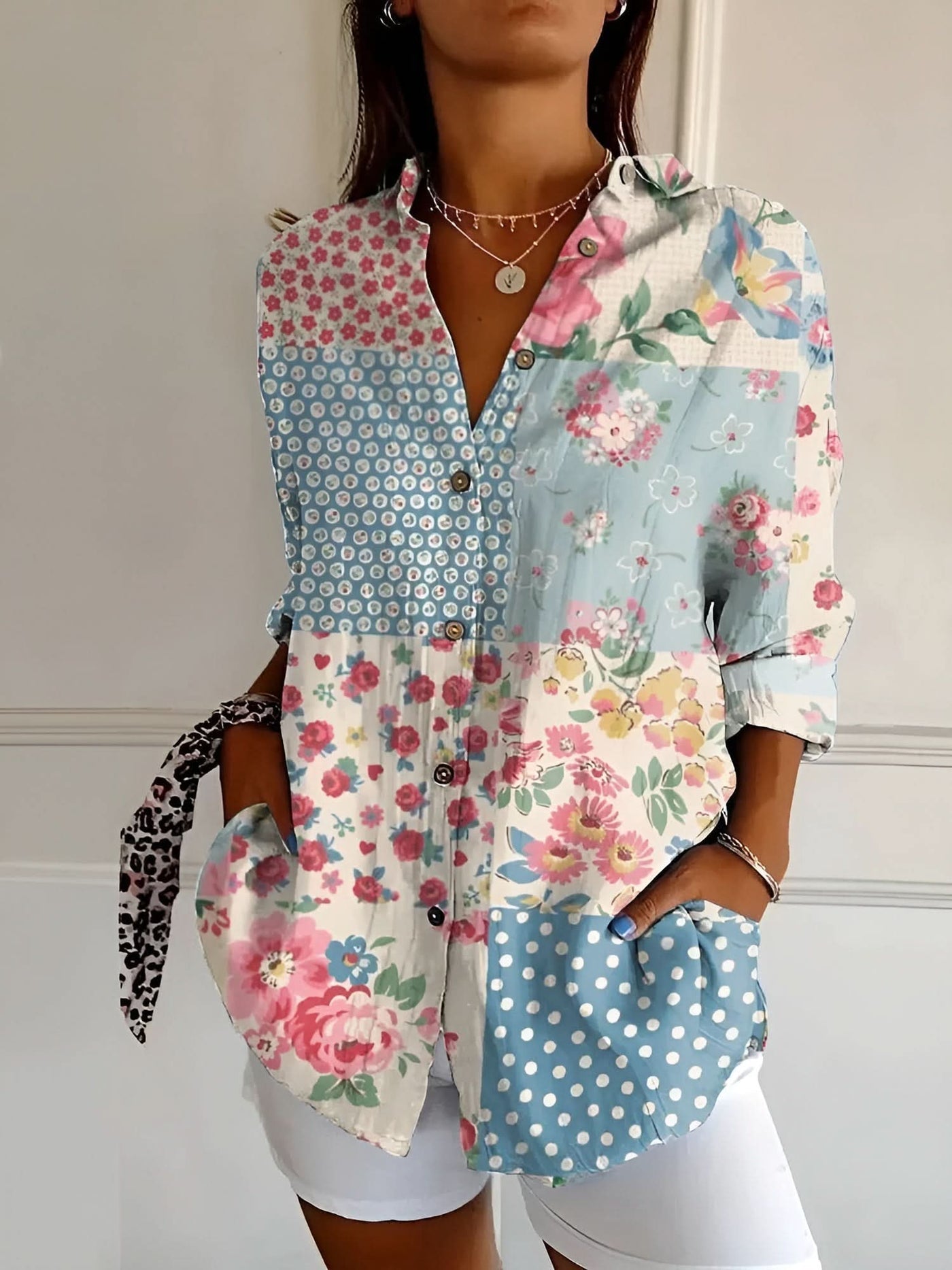 Amara™ Button-Up Skjorte | Elegance Uden Besvær™ - Olsen Official