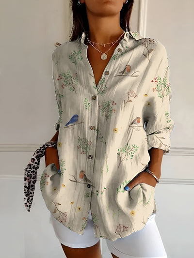 Amara™ Button-Up Skjorte | Elegance Uden Besvær™ - Olsen Official