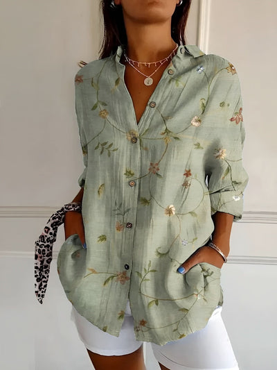 Amara™ Button-Up Skjorte | Elegance Uden Besvær™ - Olsen Official